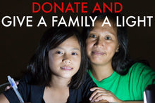 DONATE TO GIVE LIGHT TO A FAMILY IN NEED